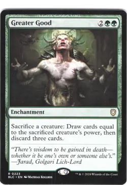 Greater Good #223 Commander: Bloomburrow Regular Rare - Image 1
