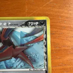 Pokemon Deoxys EX Holon Phantoms 3/110 Holo Rare Basic 70 HP Energy Loop Card - Image 4