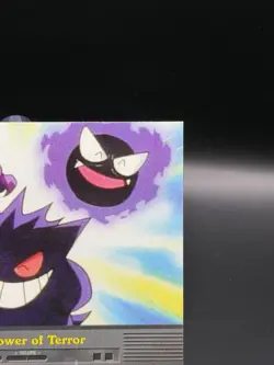 Topps EP22 The Tower of Terror Pokemon Card Blue Logo NON Holo Foil NM Near Mint - Image 4