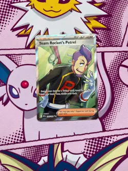 Pokemon TCG - Team Rocket’s Petrel 226/182 - Destined Rivals - Full Art - NM - Image 1