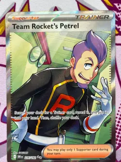 Pokemon TCG - Team Rocket’s Petrel 226/182 - Destined Rivals - Full Art - NM - Image 2