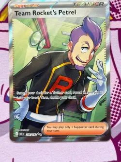 Pokemon TCG - Team Rocket’s Petrel 226/182 - Destined Rivals - Full Art - NM - Image 3