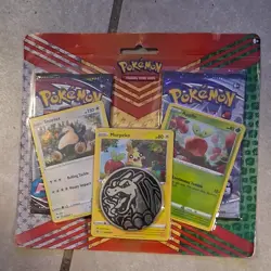 Pokemon TCG Snorlax Morpeko Applin 2 Booster Packs Promo Cards Sealed - Image 1