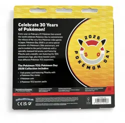 Pokemon Day 2026 TGC Collection Box Stamped Pikachu 30th Anniversary Promo Card - Image 2