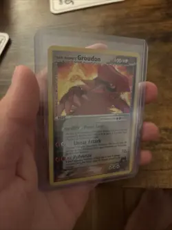 Pokemon TCG Team Magma's Groudon Ex Team Magma vs Team Aqua 9/95 Regular Holo - Image 3