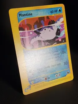 Mantine 77/144 Skyridge Regular Pokemon NM - Image 3