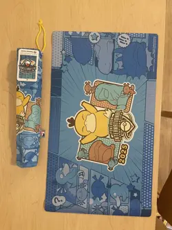 New Pokemon International Championships Psyduck Playmat NAIC 2025 Exclusive - Image 1