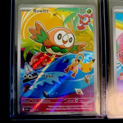 Pokemon TCG First Partner Illustration Collection Series 1 Gen 7 Alola Starters - Image 3