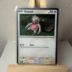 Slakoth 160/193 Paldea Evolved Cosmos Holo Pokemon TCG - Image 1