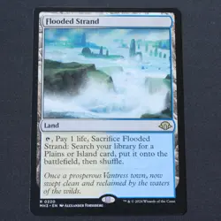 Flooded Strand 220 MTG Modern Horizons 3 (MH3) Rare NM - Image 1