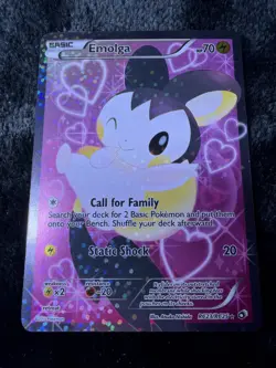 Pokemon TCG Emolga Legendary Treasures Full Art Ultra Rare RC23/RC25 - Image 1