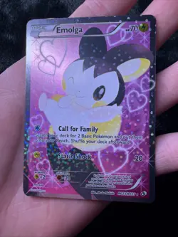 Pokemon TCG Emolga Legendary Treasures Full Art Ultra Rare RC23/RC25 - Image 3