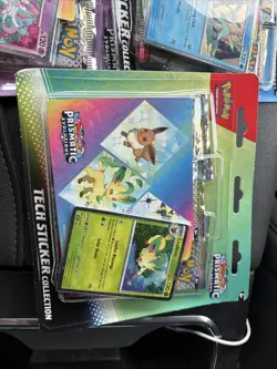 Lot Of 3 - Pokemon TCG Scarlet & Violet Prismatic Evolutions Tech Sticker Pack - Image 3