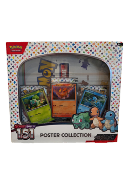 Nintendo Pokemon TCG Scarlet & Violet - 151 Poster Collection Box - 3 Packs - Image 1