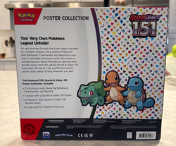 Nintendo Pokemon TCG Scarlet & Violet - 151 Poster Collection Box - 3 Packs - Image 3