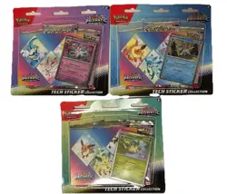 New Pokemon Set of 3 Items Prismatic Evolutions Tech Sticker Collection Boxes￼￼ - Image 1