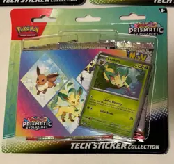 New Pokemon Set of 3 Items Prismatic Evolutions Tech Sticker Collection Boxes￼￼ - Image 3