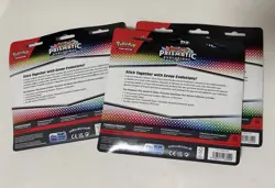 New Pokemon Set of 3 Items Prismatic Evolutions Tech Sticker Collection Boxes￼￼ - Image 5
