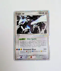 Lugia Ex 105/115 EX Unseen Forces - Holo Rare - Pokemon CCG - Image 1