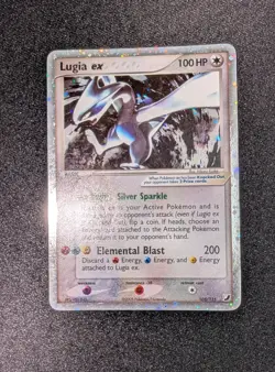 Lugia Ex 105/115 EX Unseen Forces - Holo Rare - Pokemon CCG - Image 2