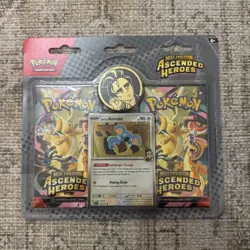 Pokemon TCG | Ascended Heroes | Larry’s Komala 2-pack Blister | New/Sealed - Image 1