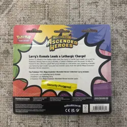 Pokemon TCG | Ascended Heroes | Larry’s Komala 2-pack Blister | New/Sealed - Image 2