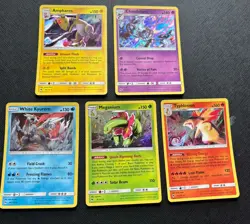Pokemon Card - Lost Thunder 5x Holo Bundle Typhlosion 42/214 Near Mint! - Image 1