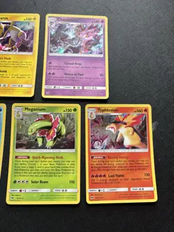 Pokemon Card - Lost Thunder 5x Holo Bundle Typhlosion 42/214 Near Mint! - Image 3