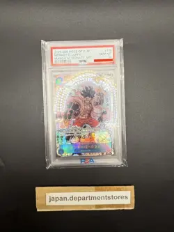 PSA 10 One Piece Japanese Monkey D. Luffy OP11-118 2025 Manga A Fist Of Divine - Image 1