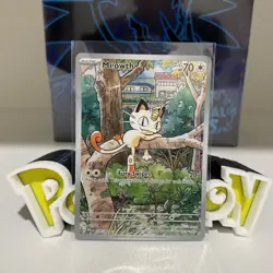 Meowth - 106/094 - Illustration Rare - Phantasmal Flames - NM/M - Pokemon TCG - Image 2