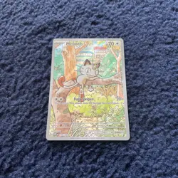 Meowth - 106/094 - Illustration Rare - Phantasmal Flames - Pokemon Card - NM/M - Image 1