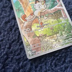 Meowth - 106/094 - Illustration Rare - Phantasmal Flames - Pokemon Card - NM/M - Image 2