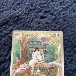 Meowth - 106/094 - Illustration Rare - Phantasmal Flames - Pokemon Card - NM/M - Image 4