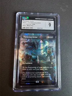 Phyrexian Arena Mana Foil CGC Graded Mint 9 - Image 1