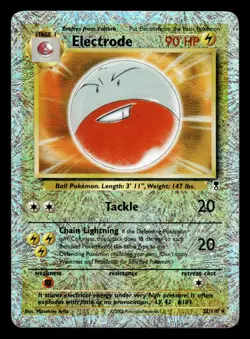 Electrode 22/110 Reverse Holo Rare Legendary Collection Pokemon Card - Image 1