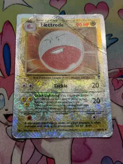 Electrode 22/110 Reverse Holo Rare Legendary Collection Pokemon Card - Image 3