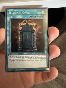 Yu-Gi-Oh Spell card Illusion Gate (Collectors Rare) - Image 3
