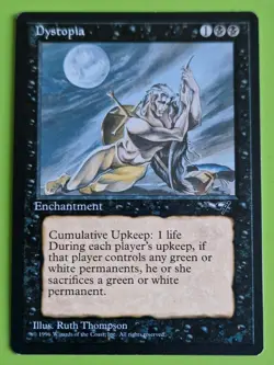 MTG Dystopia x1, Alliances. Excellent. Pre Modern, Commander - Image 1