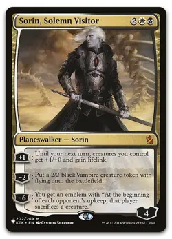 Sorin, Solemn Visitor #202/269 (NM) List Reprints LIST LIST Magic MTG - Image 1