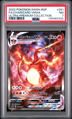 Charizard Vmax SWSH261 Sword & Shield UPC Promo Pokemon PSA 7 *332 - Image 1