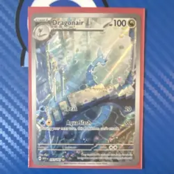 Pokemon TCG Dragonair Illustration Rare Full Art Holo 181/165 Scarlet & Violet … - Image 1