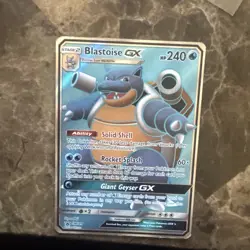 Pokemon Blastoise GX SM189 SM Promos Black Star Promo Holo Stage 2 240 HP - Image 1