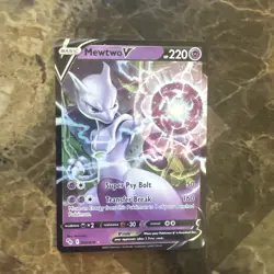 Mewtwo V 030/078 Pokemon GO Holo - Image 1