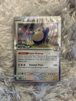 SEALED Pokemon TCG Hop's Snorlax SVP184 Journey Together Prerelease 40-Card Deck - Image 1