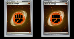 Pokemon TCG - Fighting Energy Cosmos Holo 2-Card Lot - Image 1