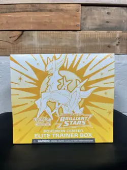 Pokemon TCG Sword & Shield Brilliant Stars Pokemon Center Elite Trainer Box - Image 1