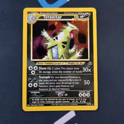 Tyranitar 12/75 Neo Discovery Holo Pokemon TCG - Image 1