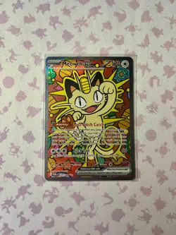Meowth ex 121/088 SIR Perfect Order Near Mint Pokemon Card ME03 NEW SIR - Image 4