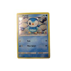 Lot of 5 Piplup Holo Foil Exclusive Toys R Us Promo Card 32/156 Pokemon - Image 1