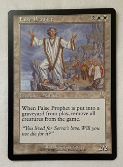 1x False Prophet - Urza's Destiny - MTG - Magic the Gathering - LP/NM - Image 1